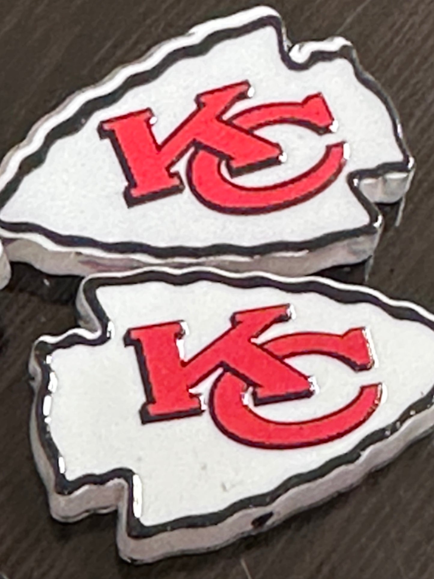 acrylic focal bead- set of 2/ focal bead/ pen beading / keychain bead/