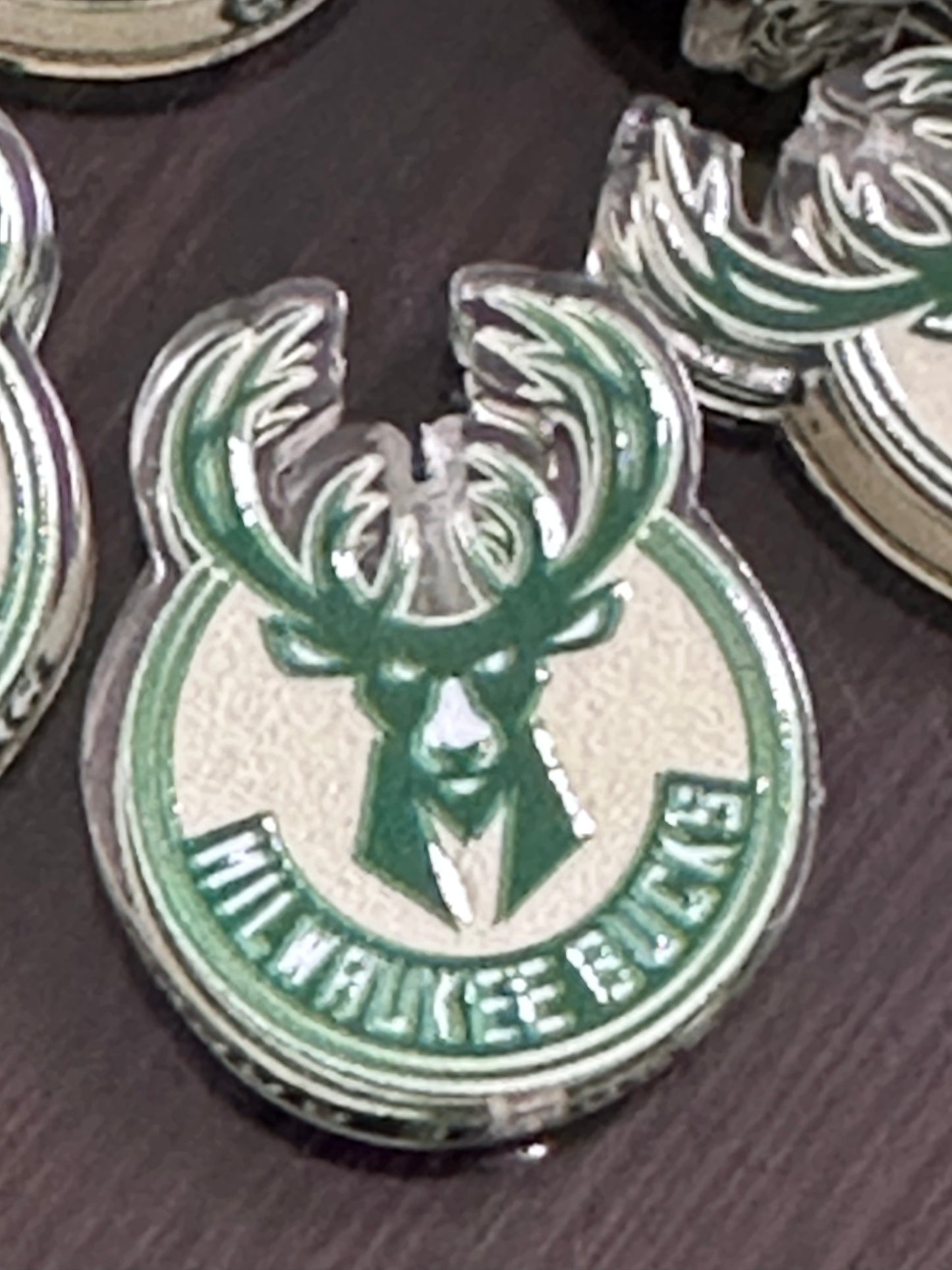 Milwaukee acrylic focal bead- set of 2/ focal bead/ pen beading / keychain bead/