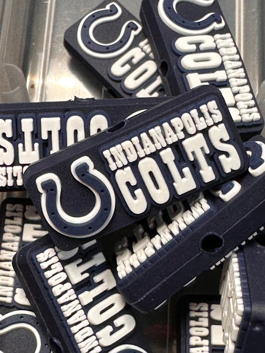 NEW Indianapolis Colts focal bead #4