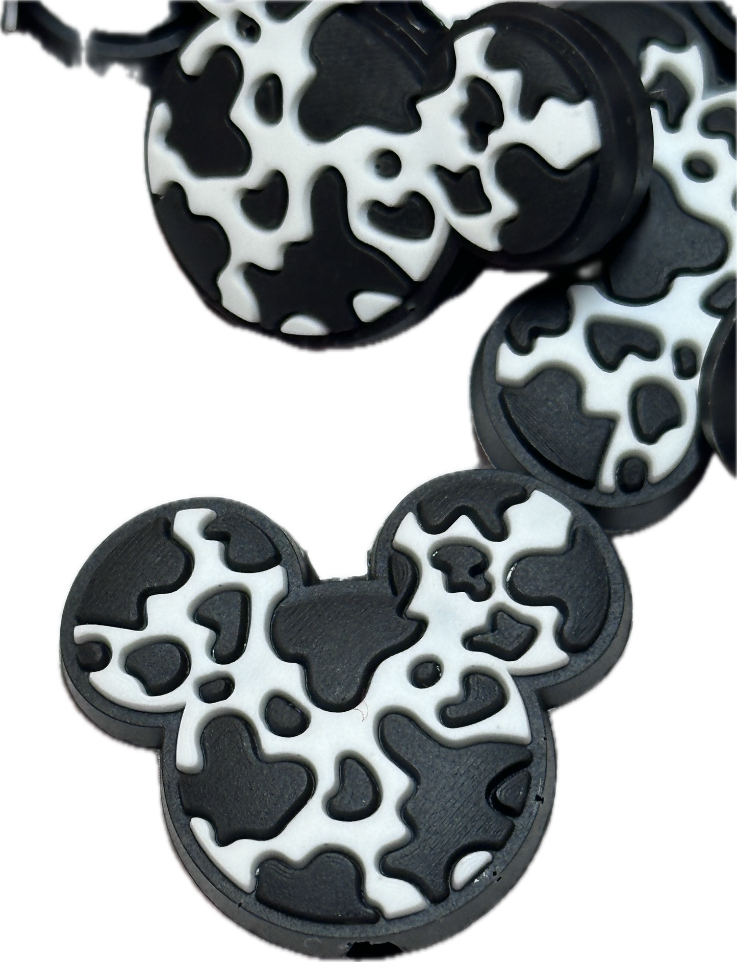 Favorite focal bead /  cow spots /
