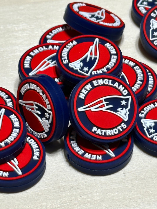 New England Patriots focal bead