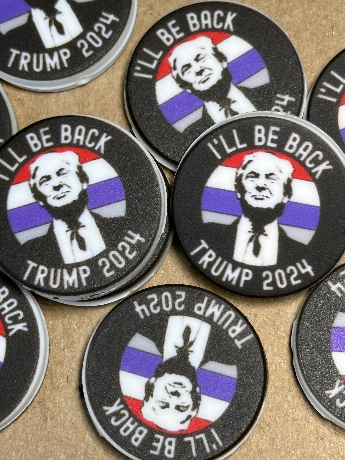 President Donald Trump Focal Bead / MAGA / let’s keep America great / Trump 2024/ I’ll Be Back