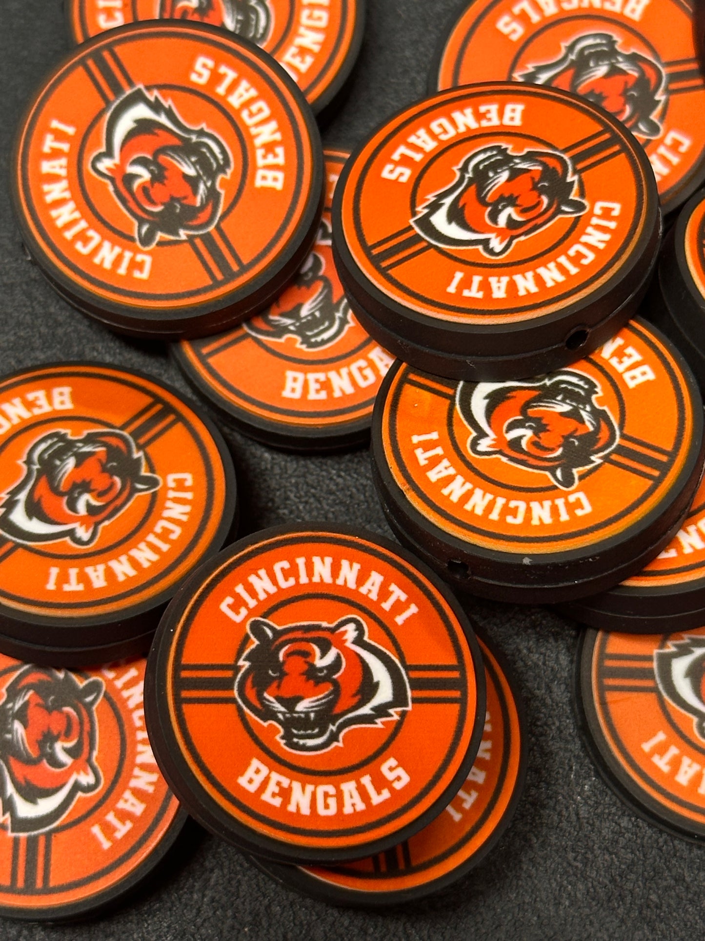 New Cincinnati Bengals focal bead design 5