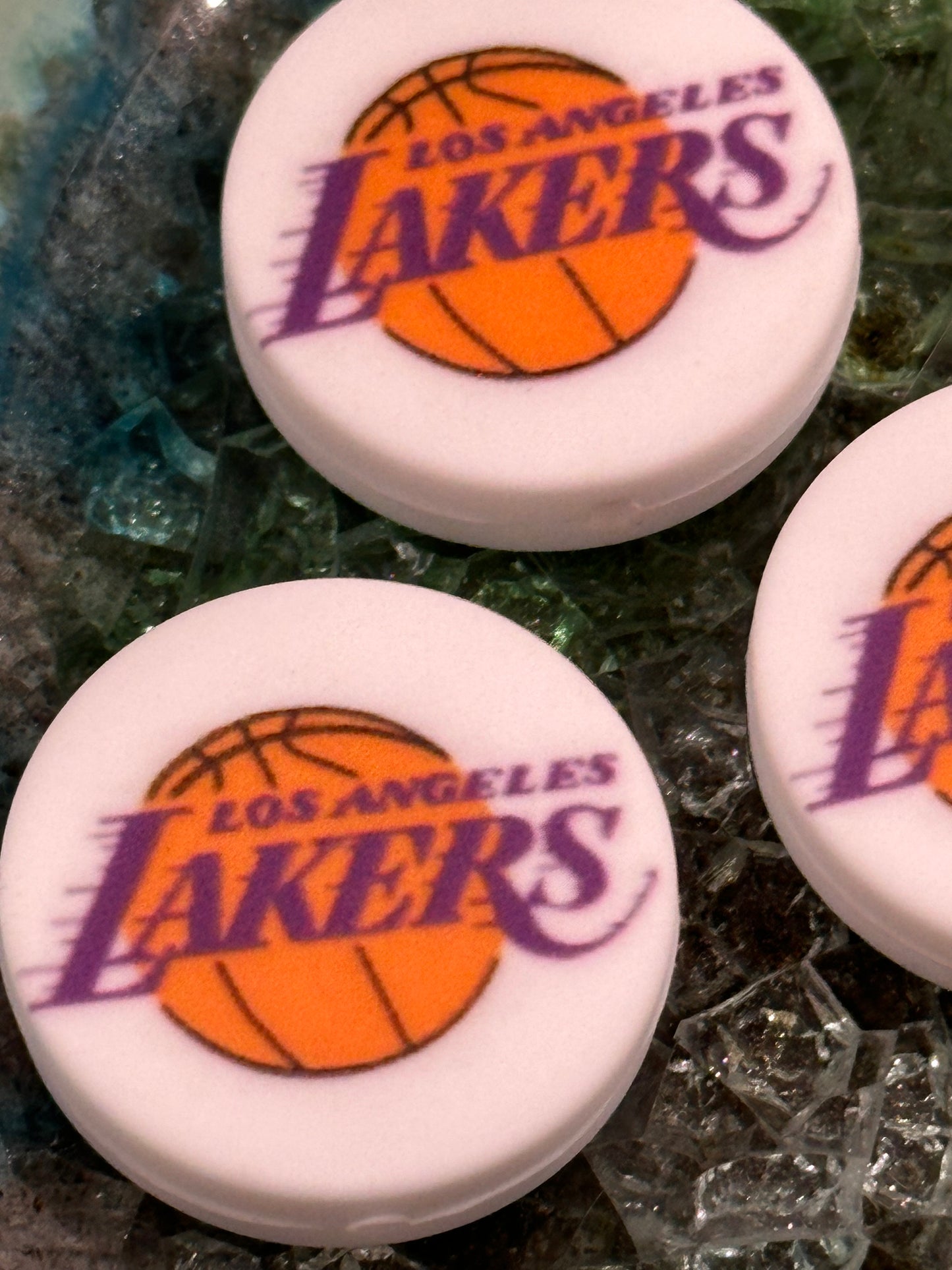 LA Lakers focal bead / basketball