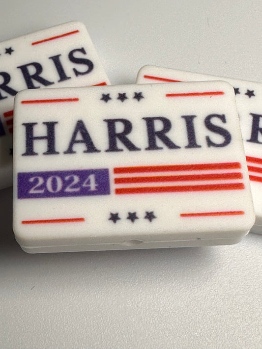 Harris / Presidential election Focal Bead / 2024 / design 3