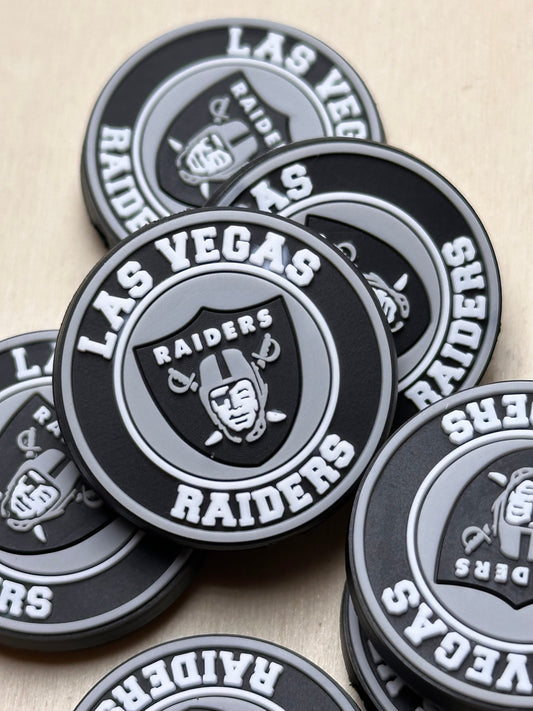 LA Raiders focal bead/