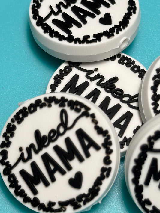 INKED MAMA Focal Bead / TATTOO /Body ink/mom