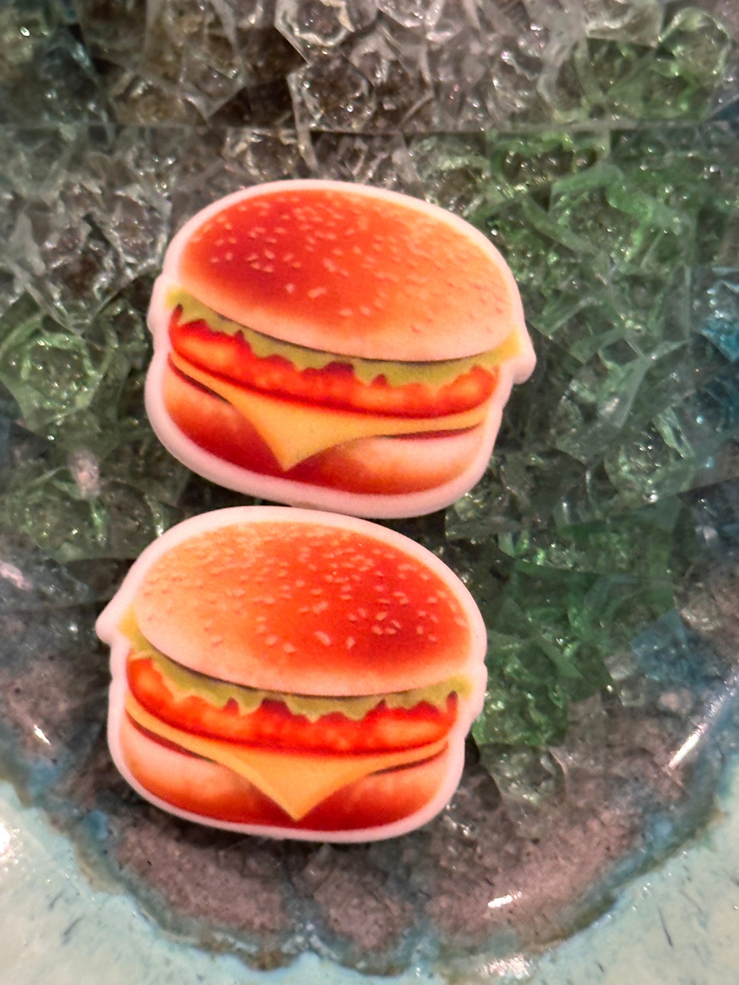 Hamburger Focal Bead