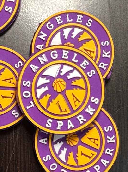 NEW Los Angeles Sparks WNBA focal bead /womens national basketball team