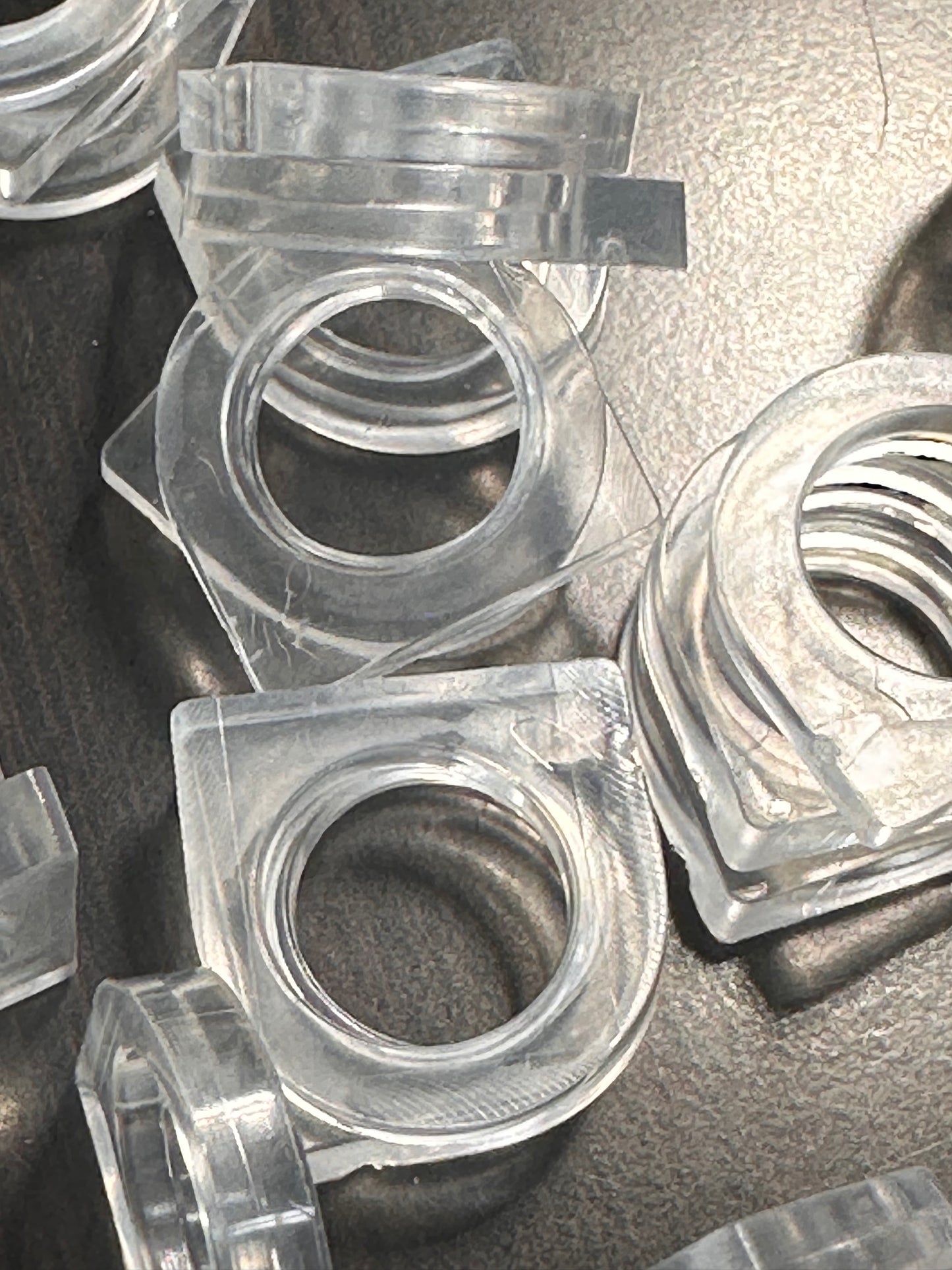 Heart balloon with bear acrylic pieces/ badge reel/ keychain/ planar