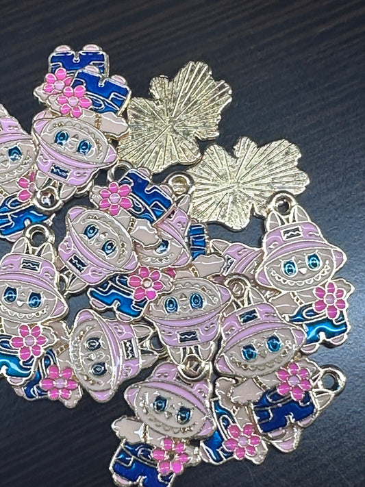 LaBuBu enamel metal charms/ DIY charm bracelet/ DIY necklace