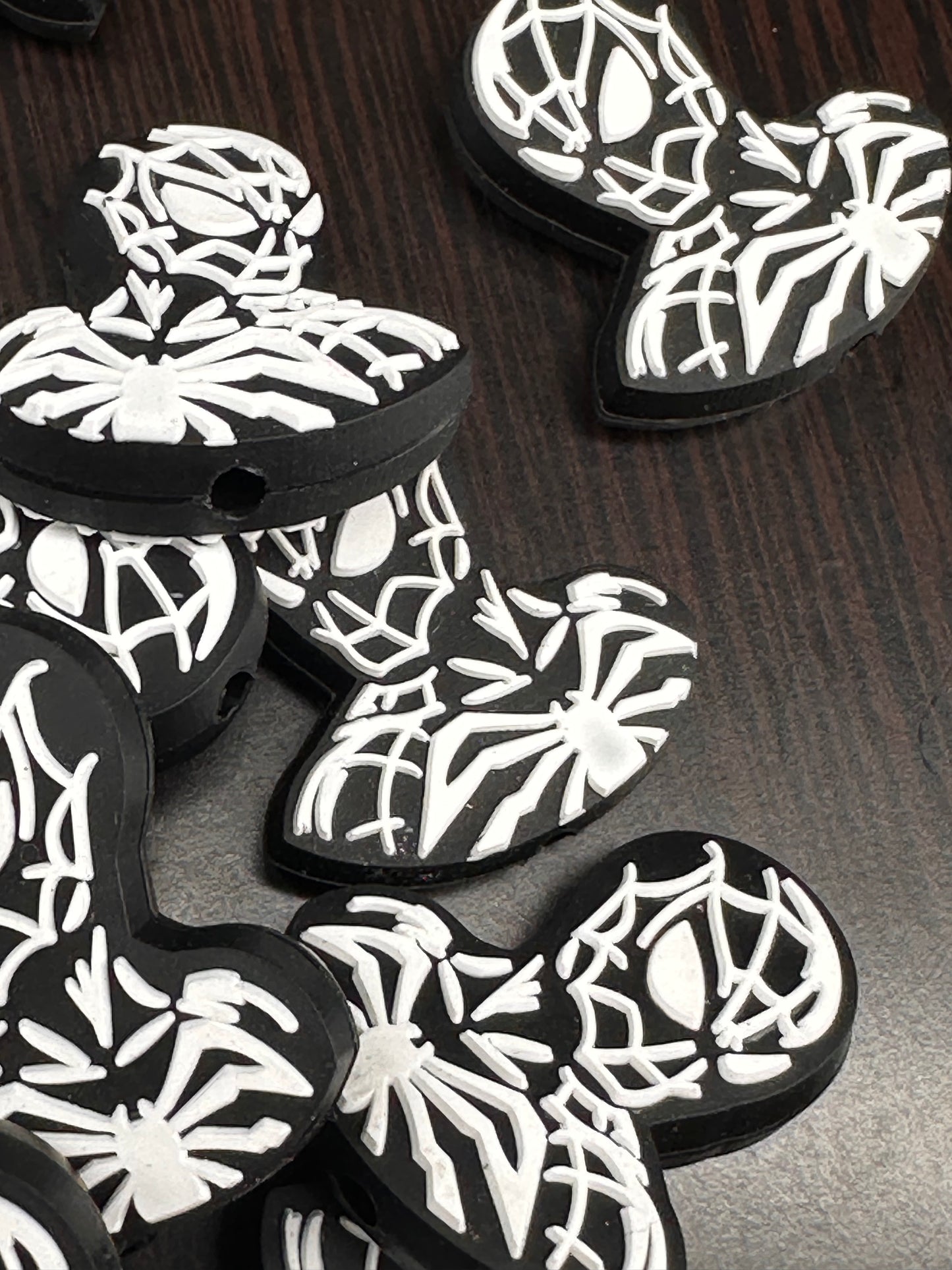 Spider silicone focal bead 3