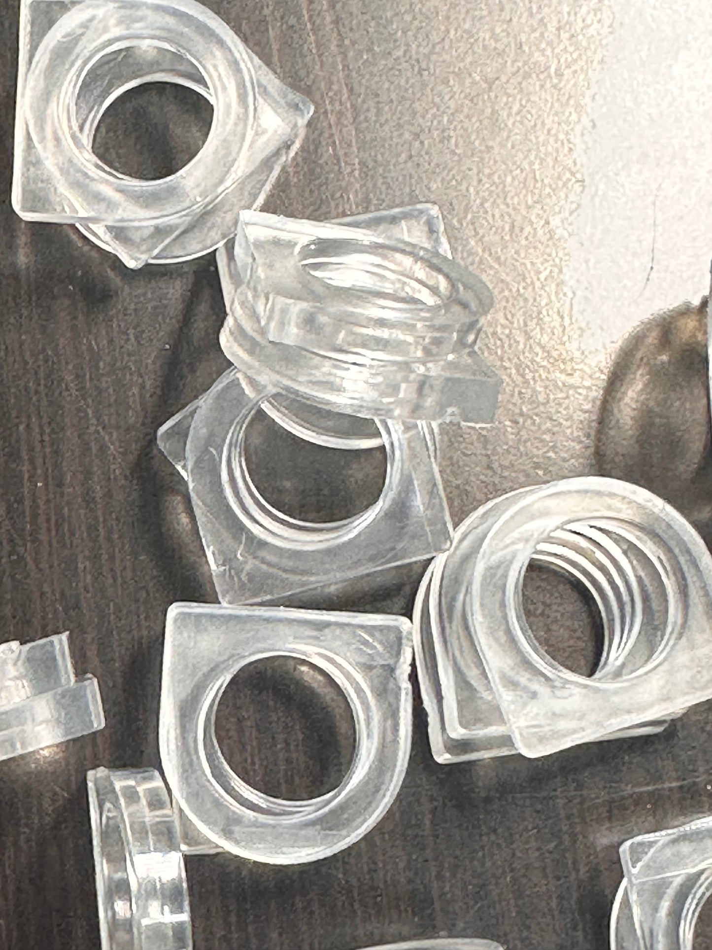 Heart balloon with bear acrylic pieces/ badge reel/ keychain/ planar