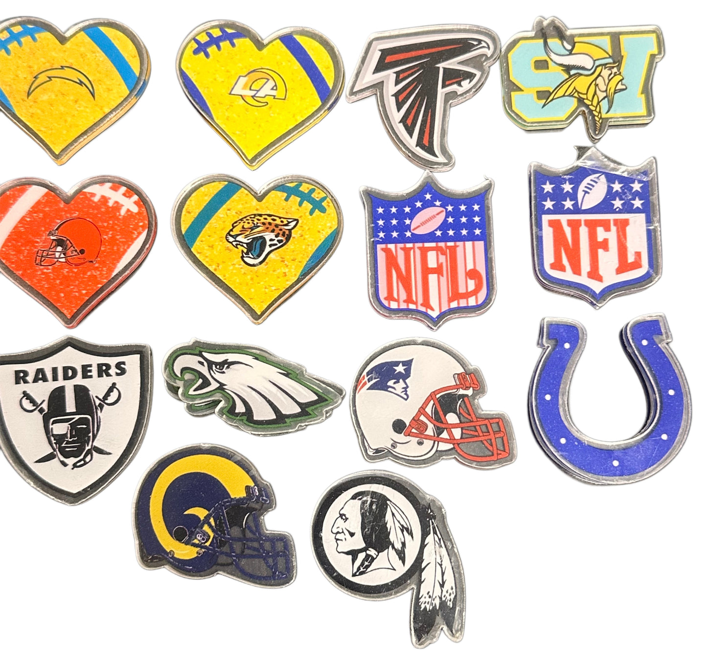 Sports Planars/ Badge Reel - acrylic pieces/ keychain