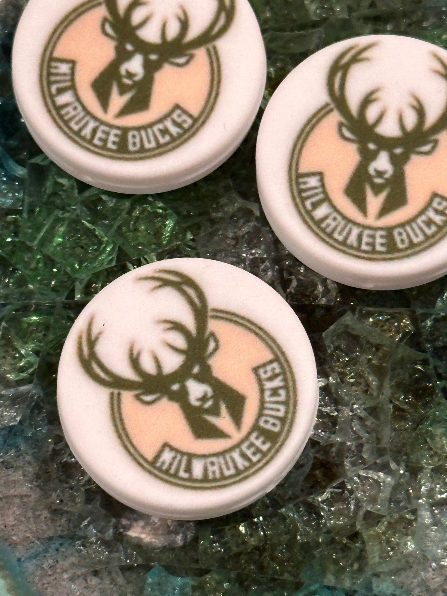 Milwaukee Bucks focal bead