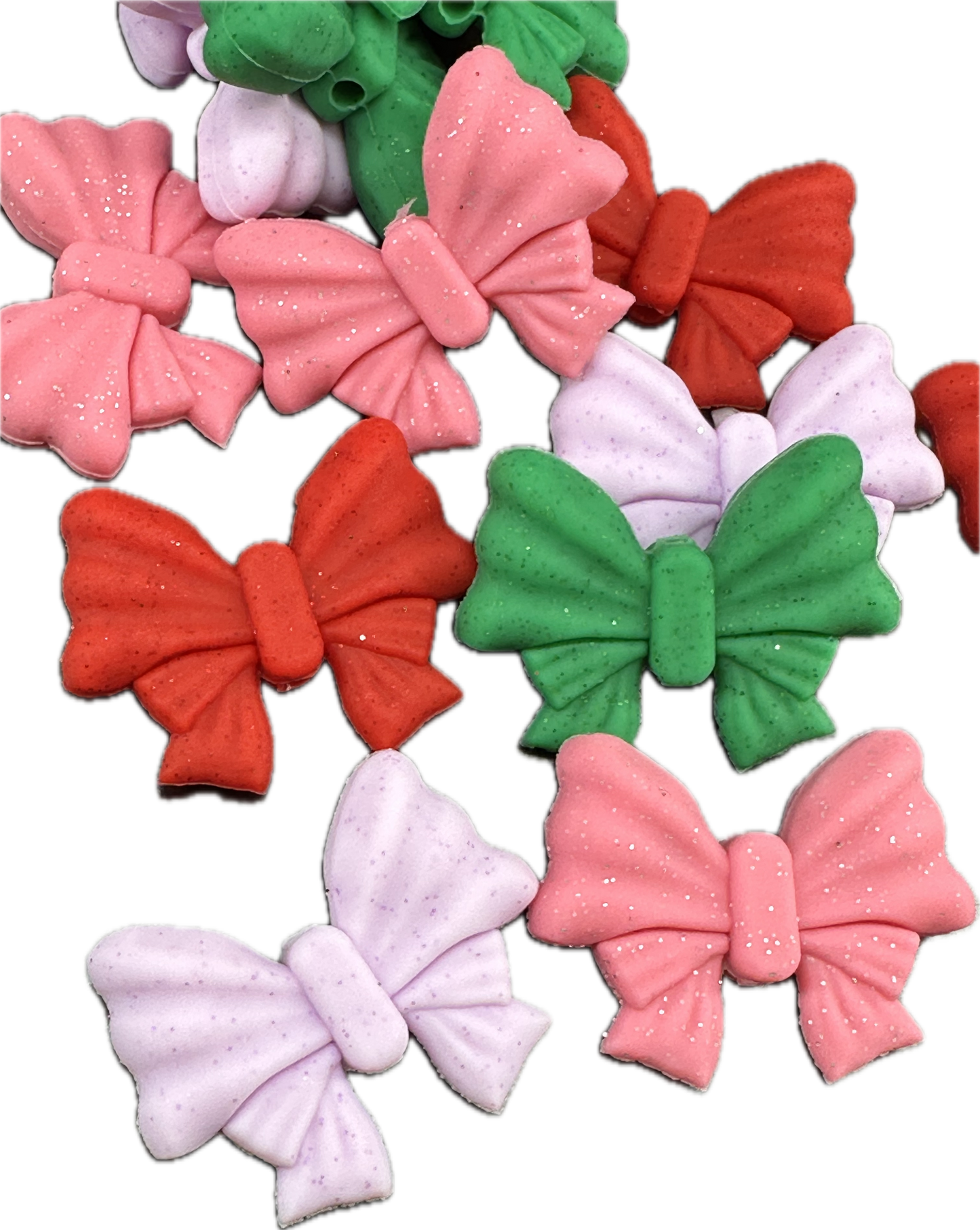 Glitter silicone focal bead/silicone bead/ pen beading/keychain bead