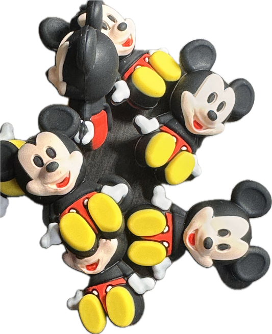 3D cute silicone focal bead/