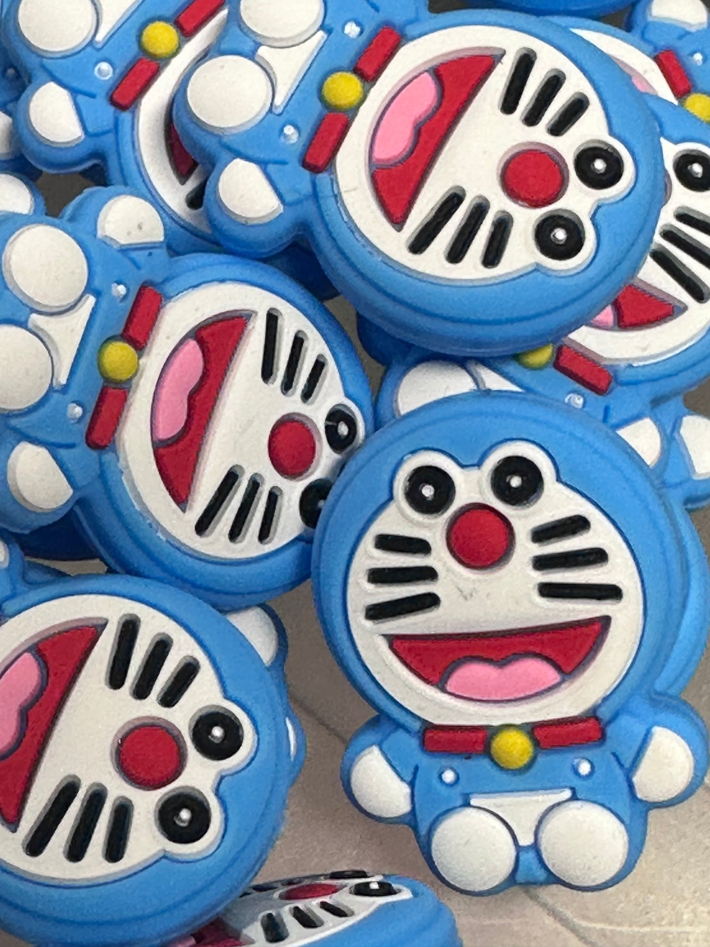 Cat Silicone Focal Bead/ beadable pen/ Silicone  bead/ keychain bead/