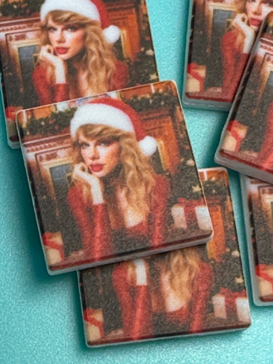 New (10-27) Christmas Taylor Swift focal bead/ eras tour/ Swiftie