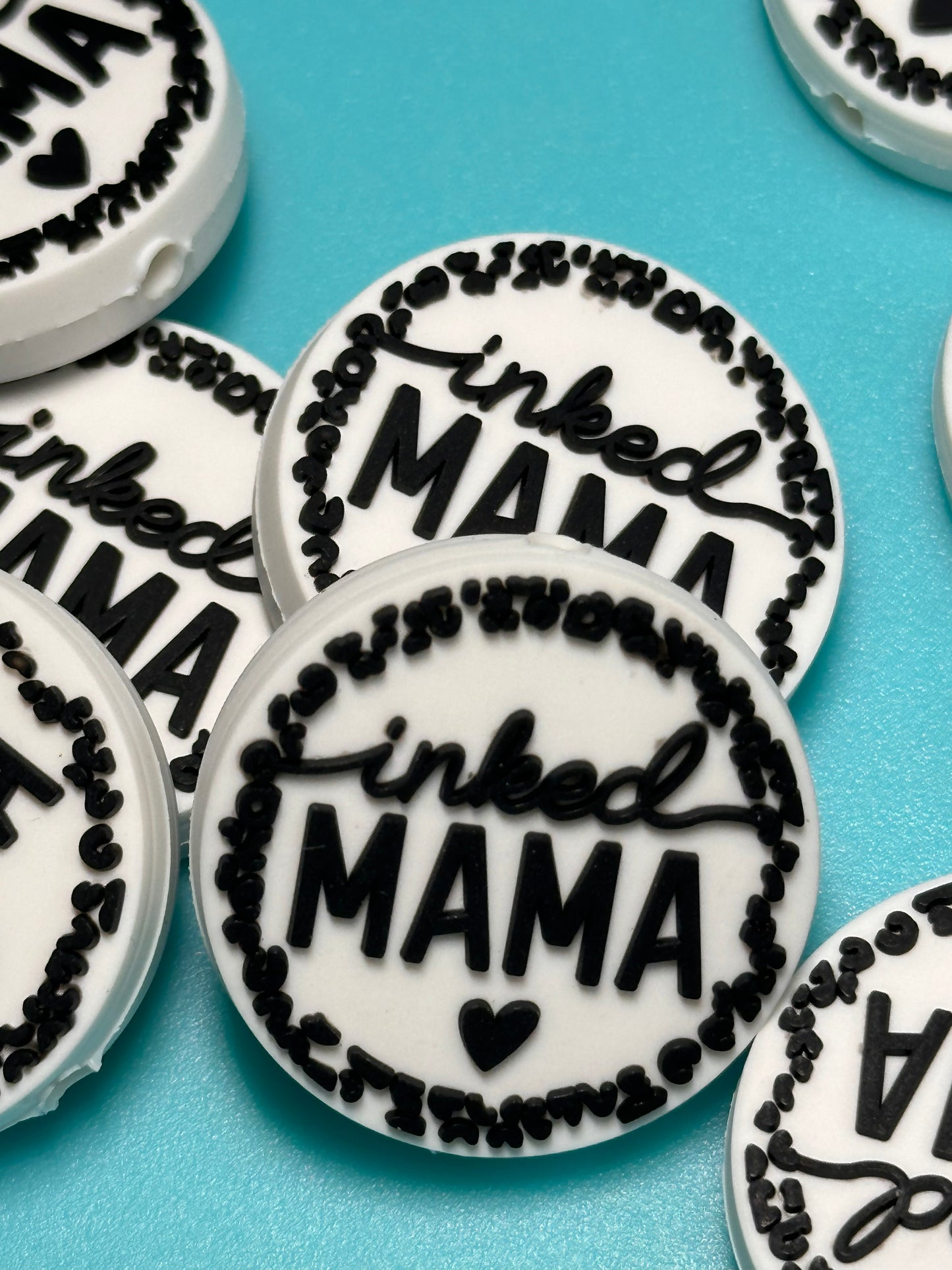 INKED MAMA Focal Bead / TATTOO /Body ink/mom