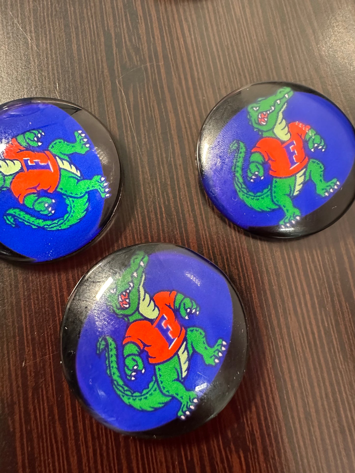 Florida Gators Cabochons acrylic charms pendants/ perfect for glueing on your DIY, charm bracelets, necklaces, bag charms, magnets, and so much more 10 different styles