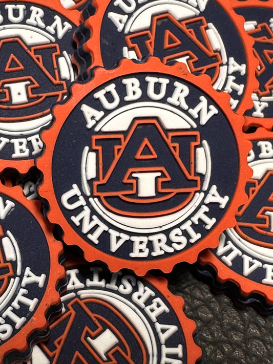Auburn University focal bead