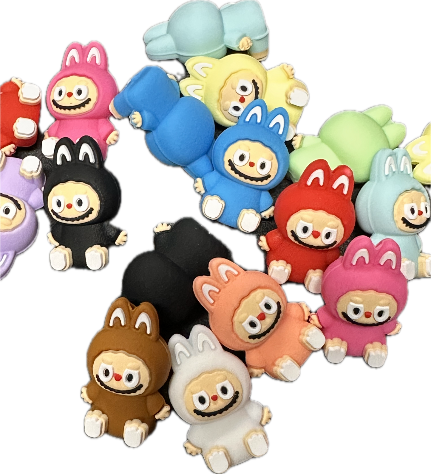 3D LaBubu focal bead/ silicone bead for pen beading/monster