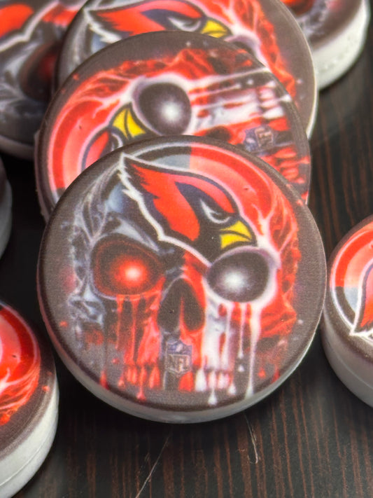 NEW Arizona Cardinals focal beads