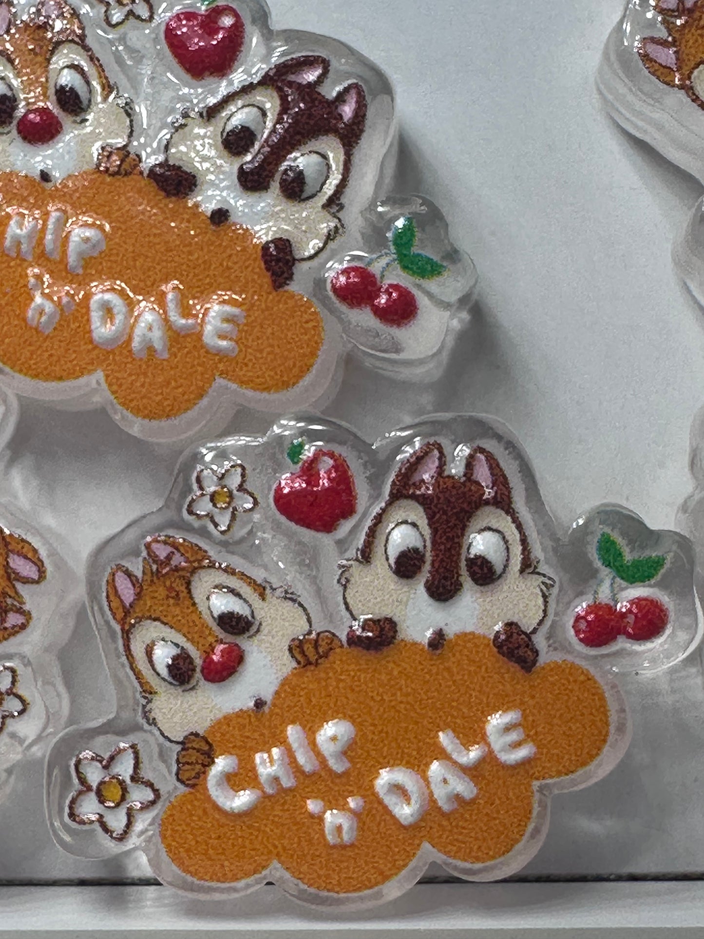 Acrylic focal bead- set of 2/ focal bead/ pen beading / keychain bead