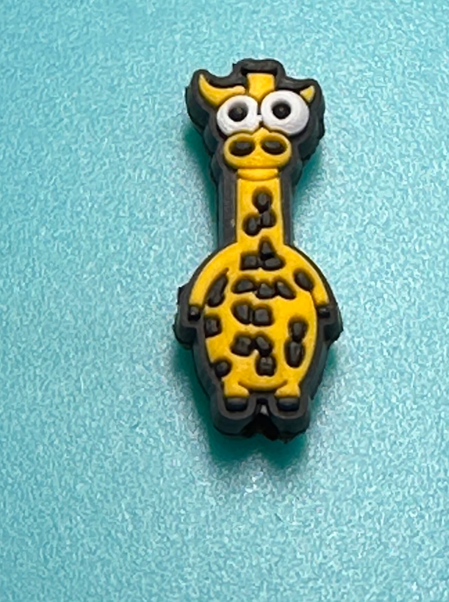 Giraffe Focal Bead/ beadable pen/ Silicone  bead/ animal/ keychain bead/ zoo