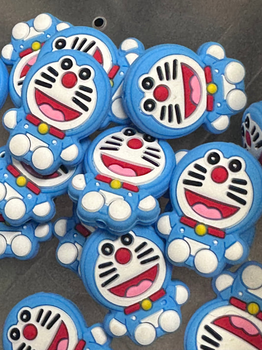 Cat Silicone Focal Bead/ beadable pen/ Silicone  bead/ keychain bead/