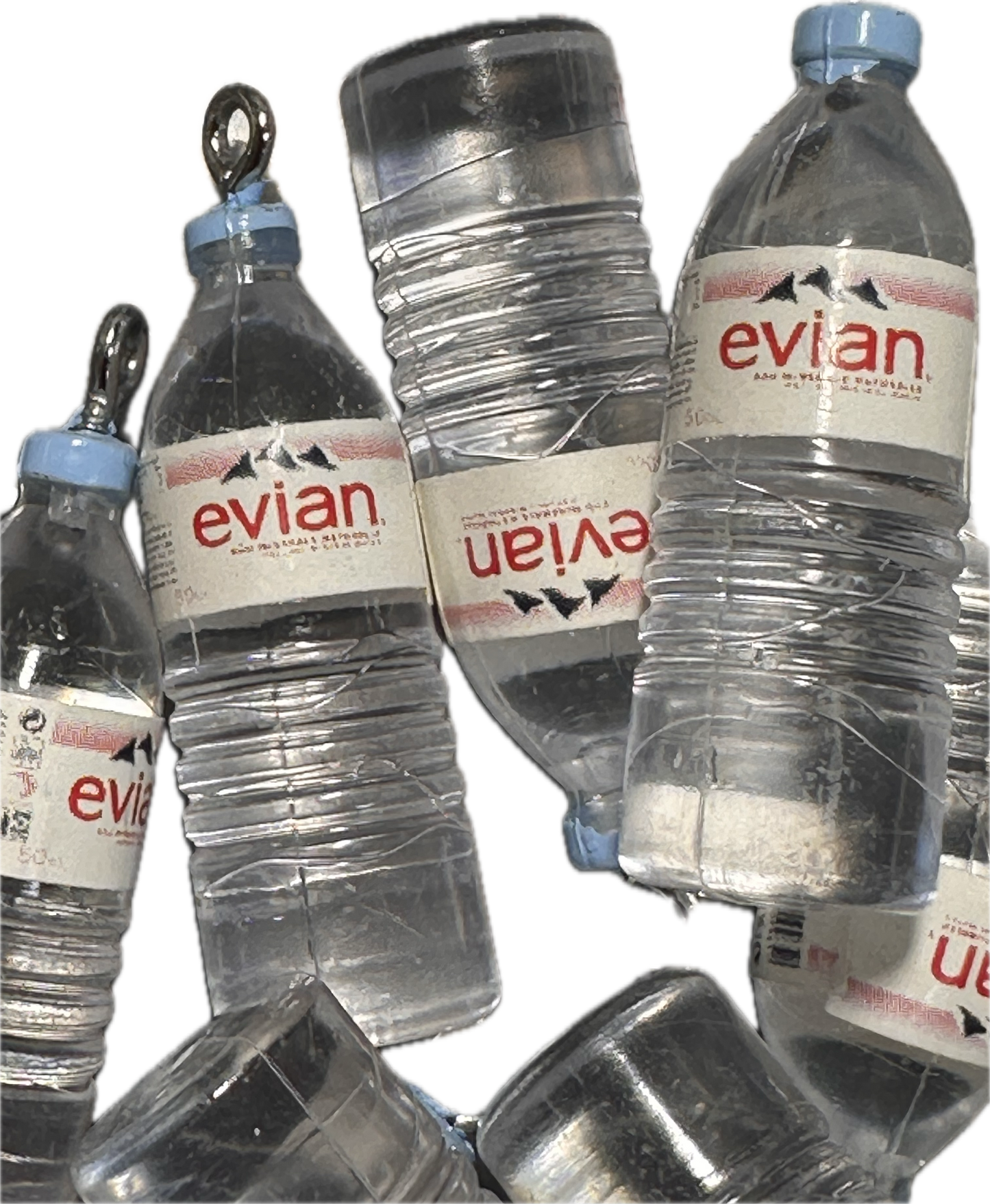 Mini Bottle Charms – Resin Drink Beads for Keychains, Jewelry & DIY Crafts/ water bottle