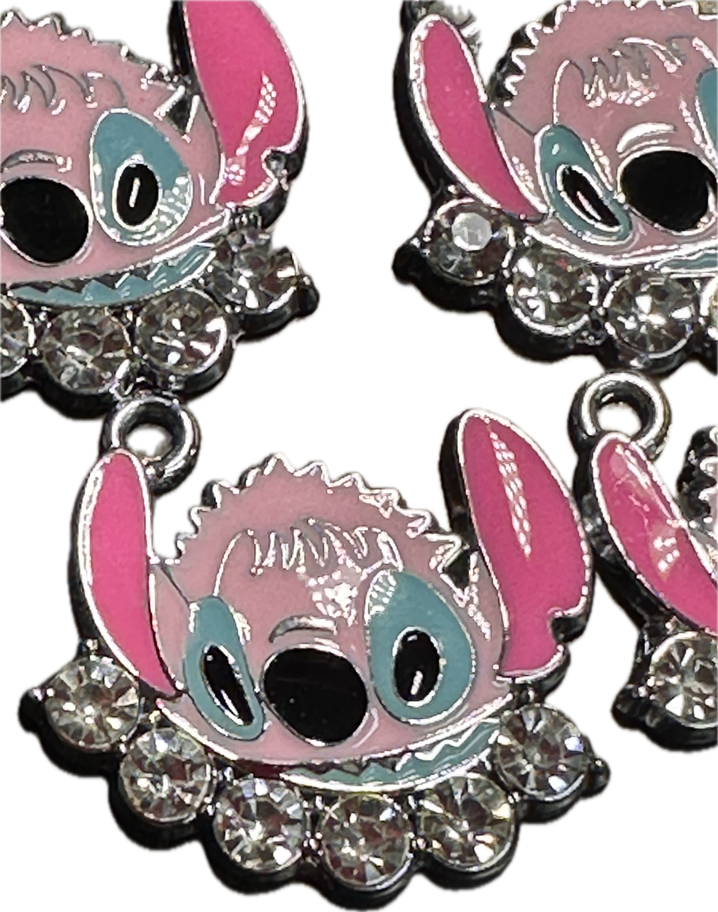 Girl Stit Enamel rhinestone metal charms/ DIY charm bracelet/ DIY necklace/ STIT2/ DIY earrings