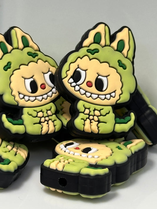 LaBubu focal bead/ silicone bead for pen beading/monster