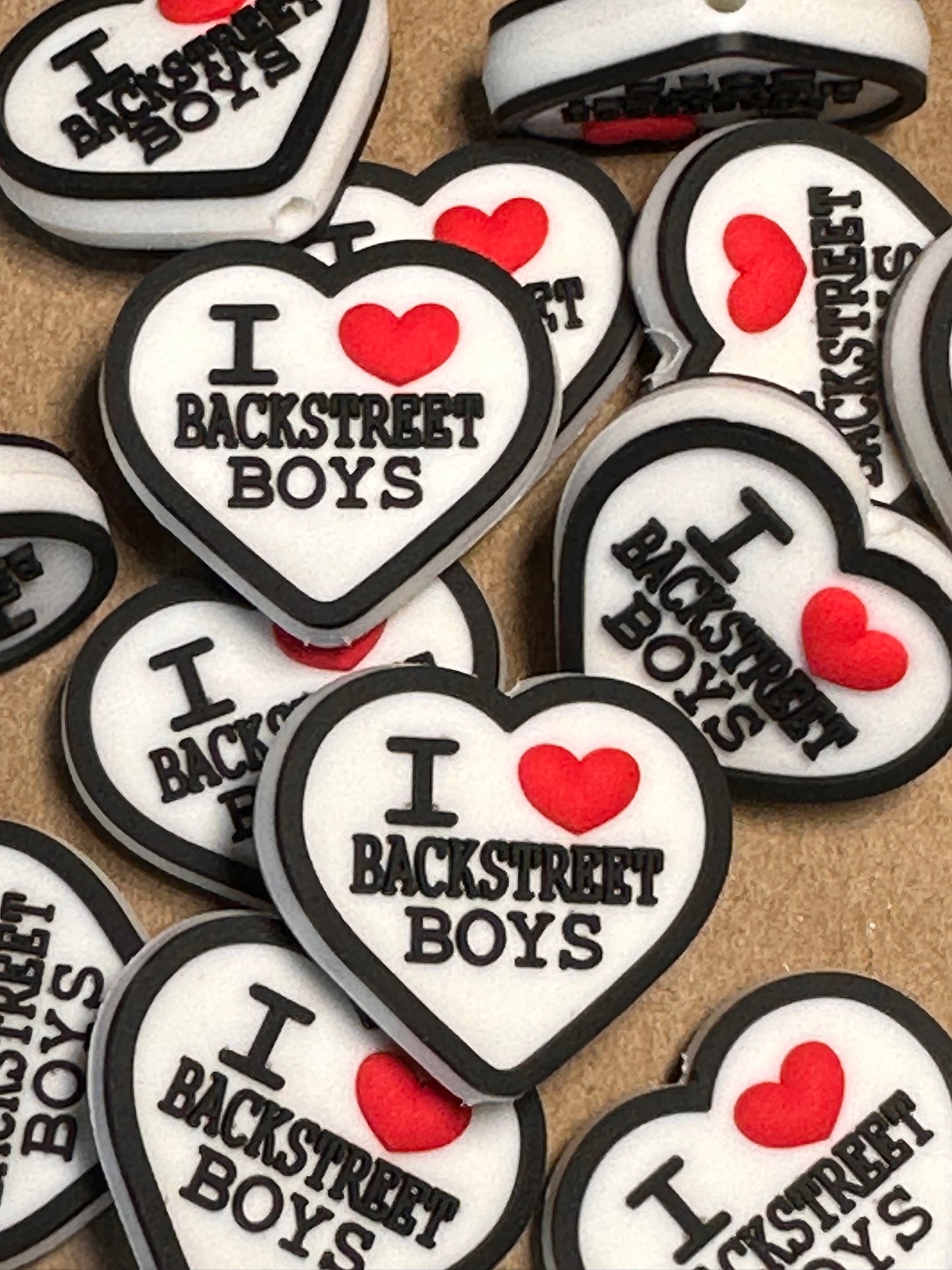 I ❤️ BACKSTREET BOYS focal bead /BSB