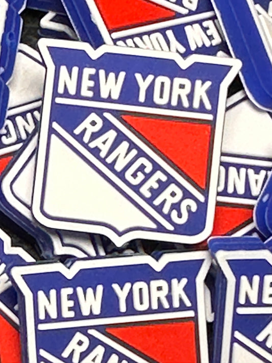 New York Rangers focal bead