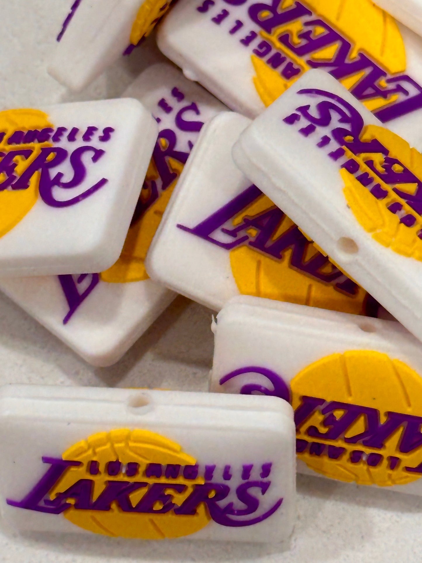 LA LAKERS focal beads