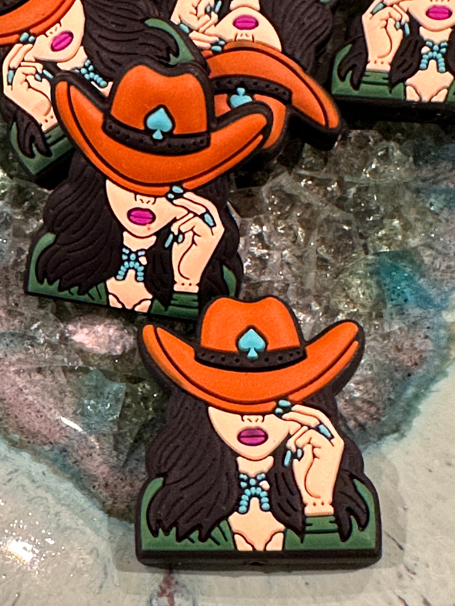 Cowgirl Focal Bead