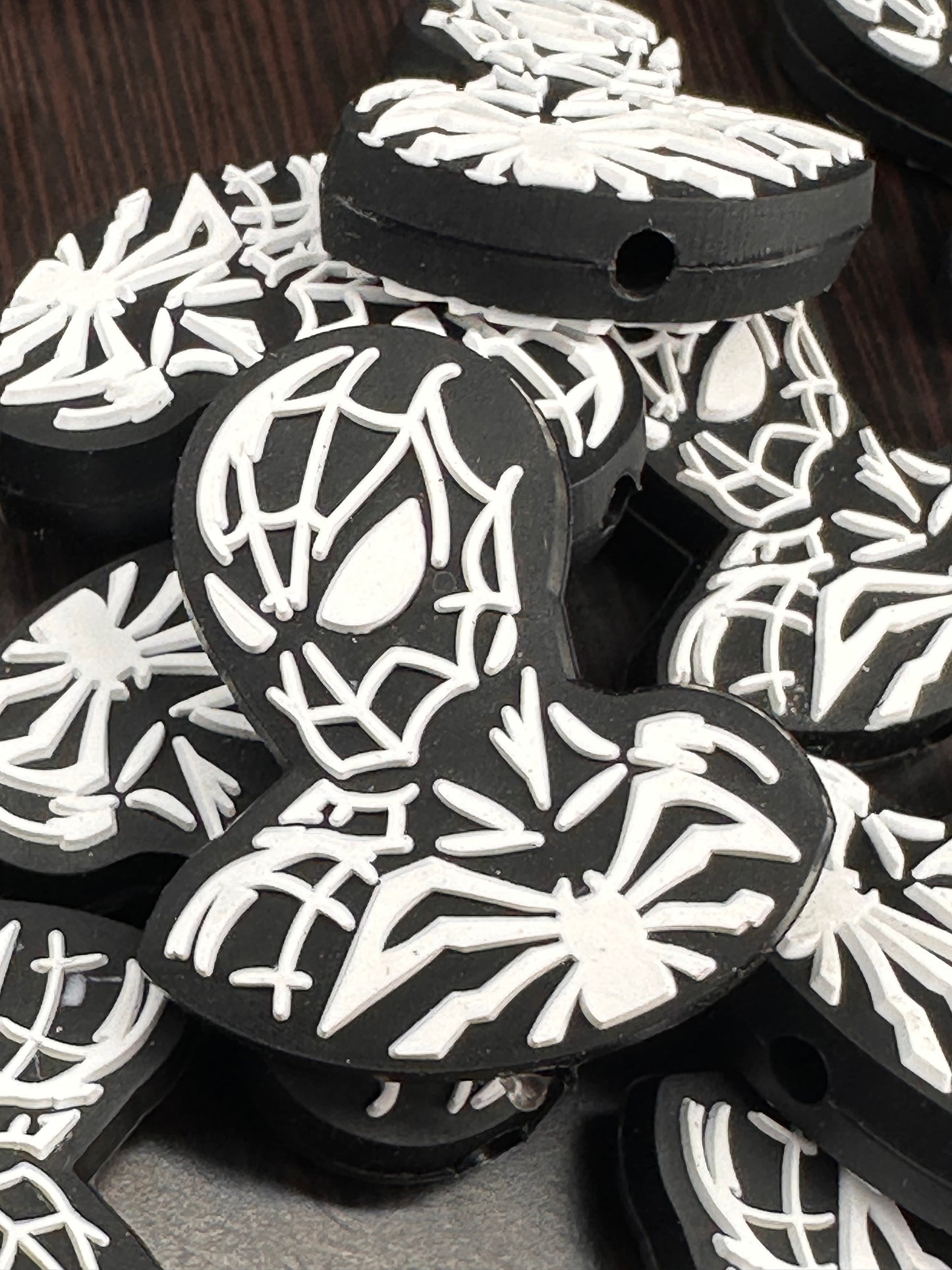 Spider silicone focal bead 3