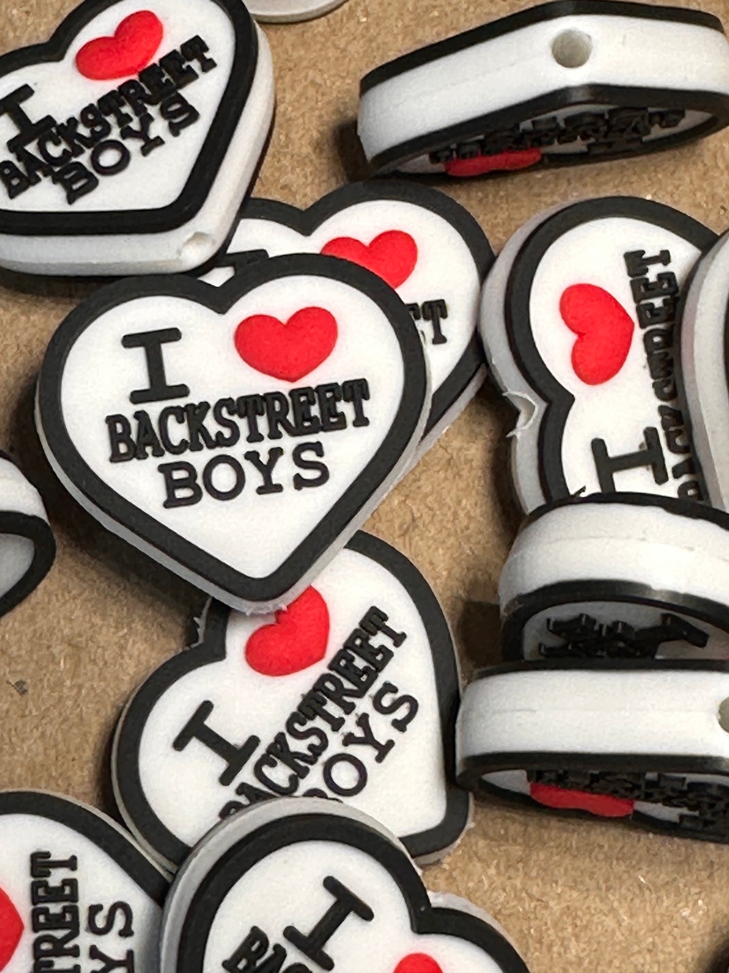 I ❤️ BACKSTREET BOYS focal bead /BSB