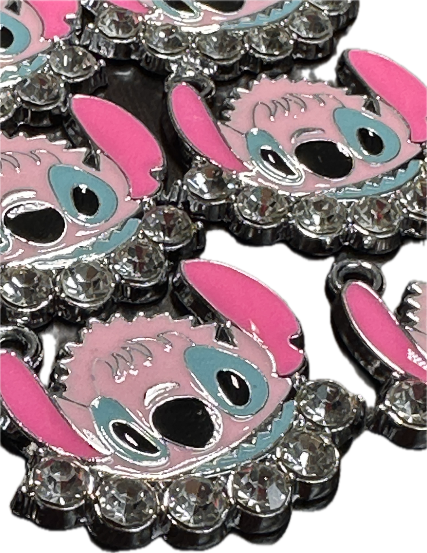 Girl Stit Enamel rhinestone metal charms/ DIY charm bracelet/ DIY necklace/ STIT2/ DIY earrings