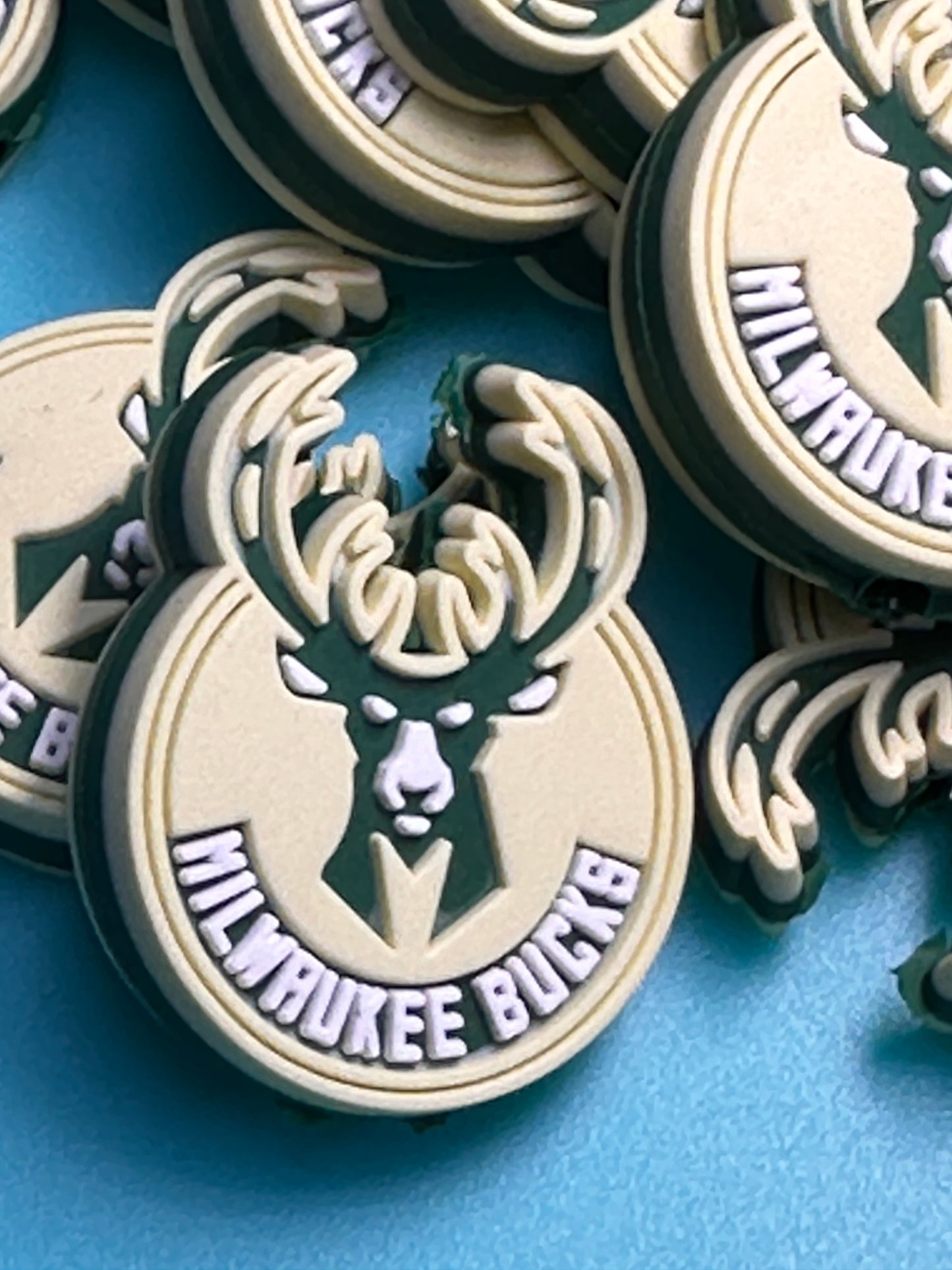 Milwaukee Bucks focal bead #2 / Wisconsin