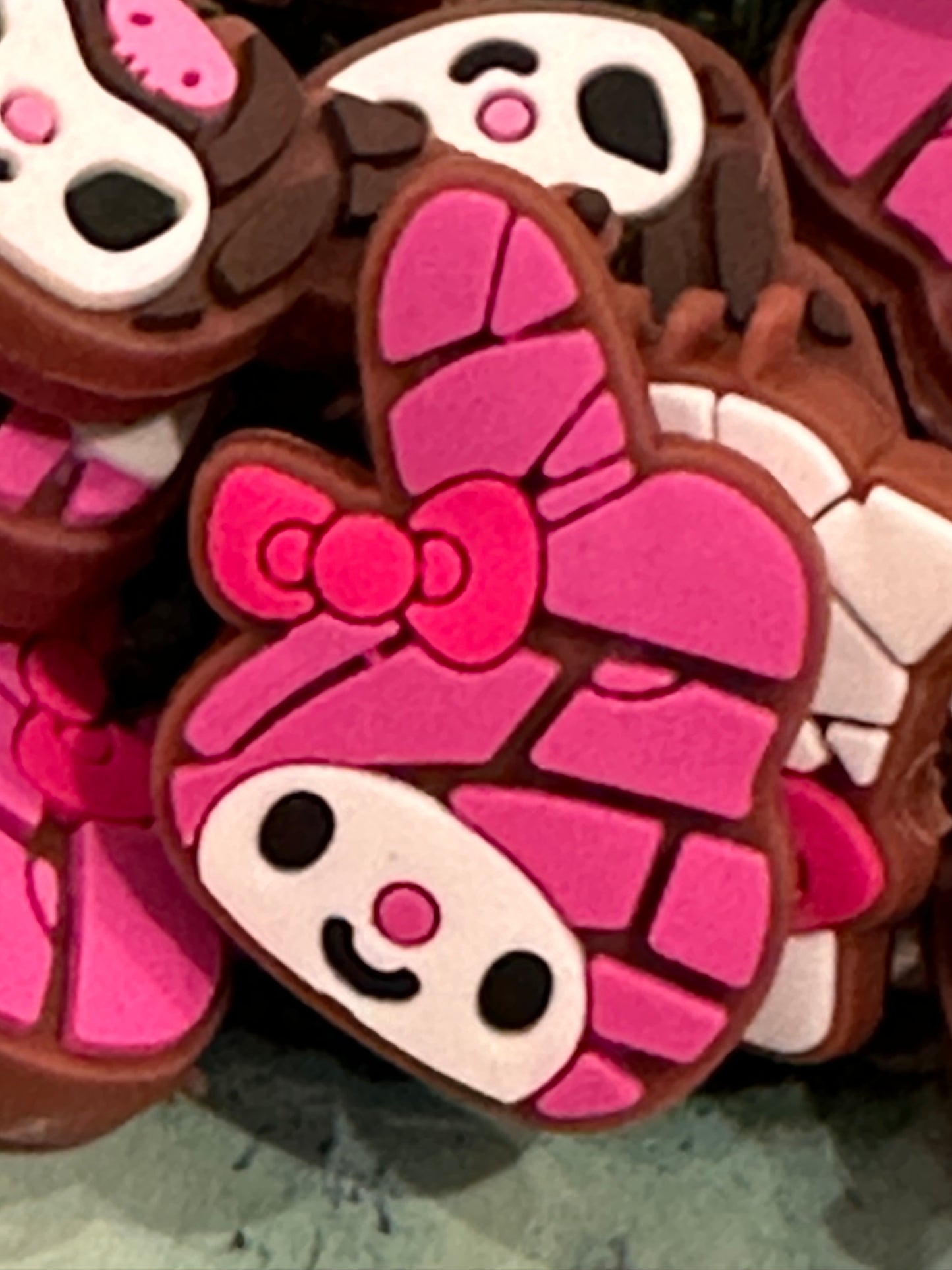 Cookie focal beads