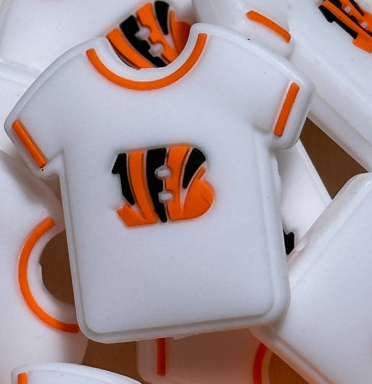 Cincinnati Bengals focal bead design 3