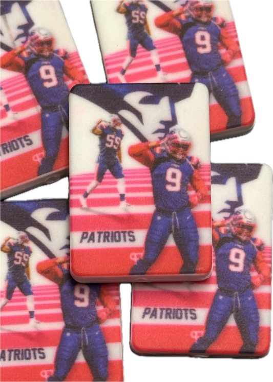 NEW New England silicone focal bead