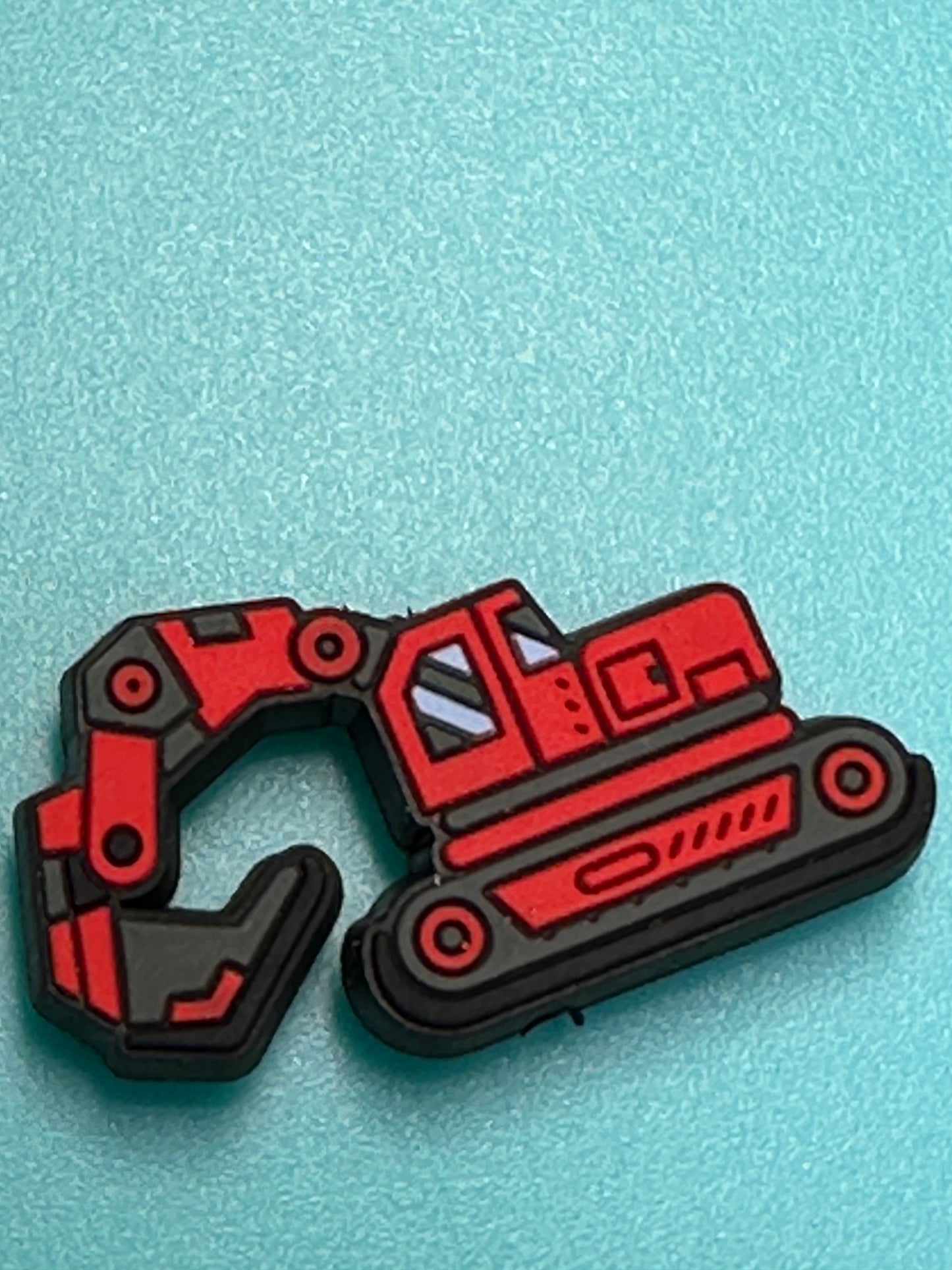 Excavation/excavator/digger/dirt mover / heavy equipment/ diesel focal bead/ silicone bead for pen beading
