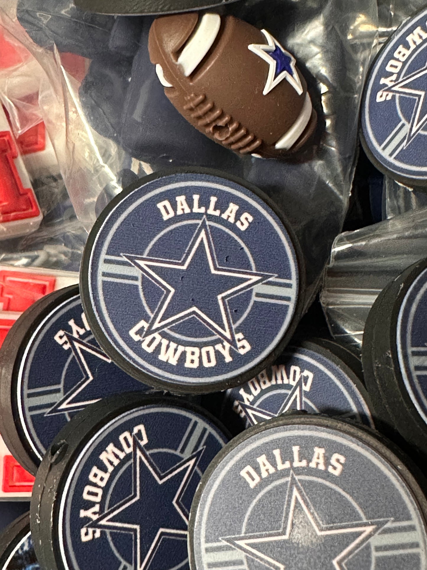 New Dallas Cowboys focal bead