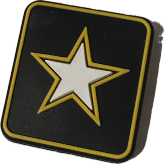 Veteran Military Army Focal Bead/ beadable pen/ Silicone  bead/ keychain bead/ DIY