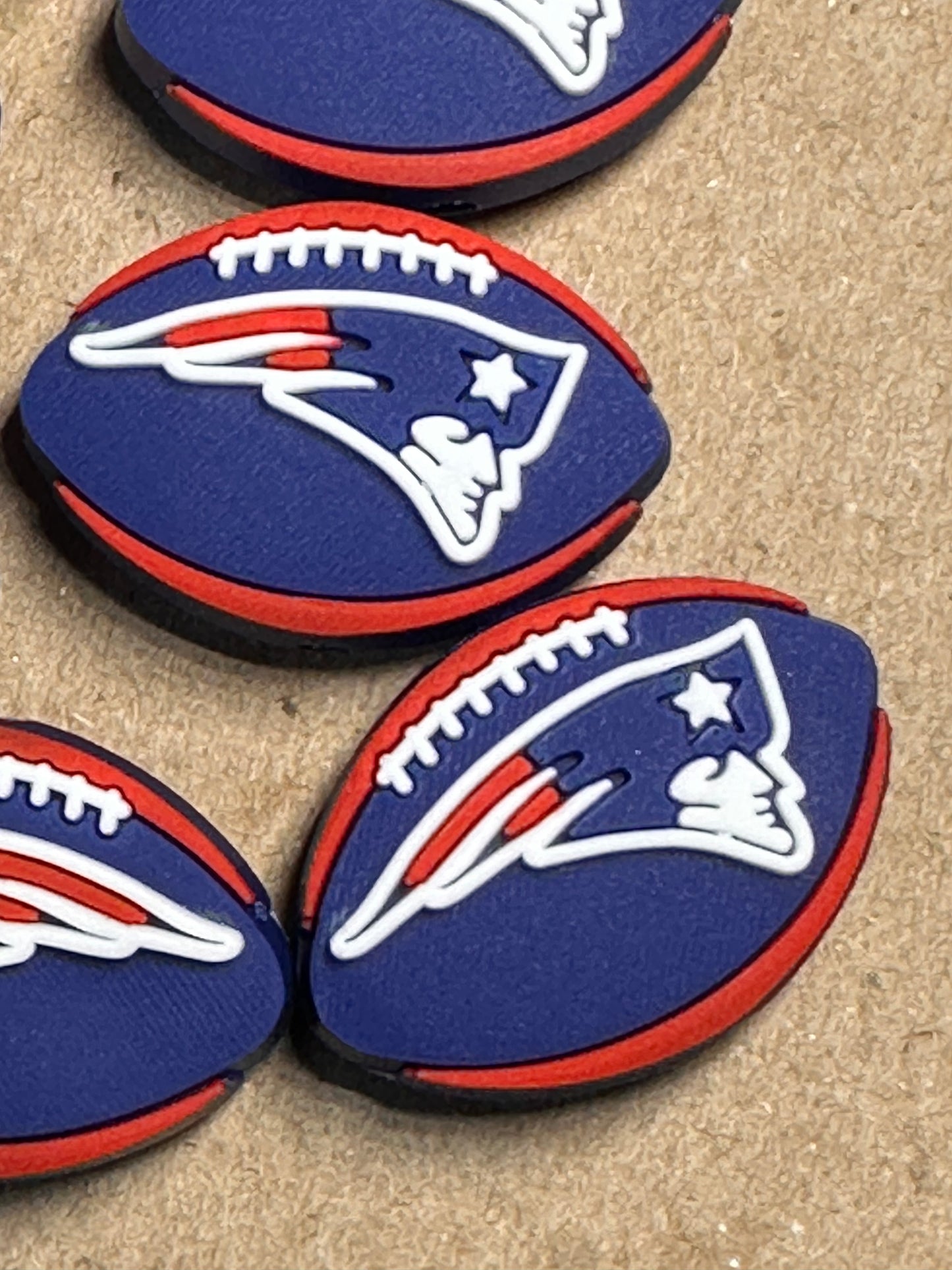 New England Patriots focal bead