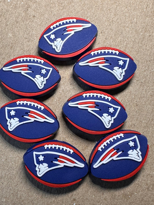 New England Patriots focal bead